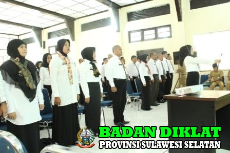PEMBUKAAN LATPIM TK. IV ANGK. CCLXVIII (248) PEMKAB SELAYAR BEKERJASAMA DENGAN BADIKLAT PROV.SULSEL